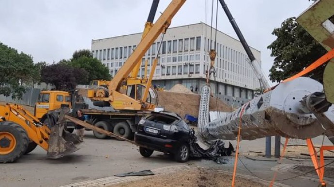 Флагшток у Херсоні 